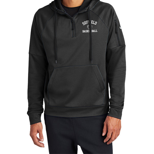 Suffield Travel "SB" Nike Therma-FIT 1/4 Zip Hoodie