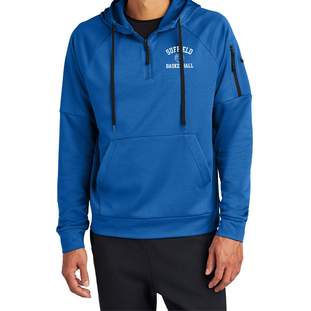 Suffield Travel "SB" Nike Therma-FIT 1/4 Zip Hoodie