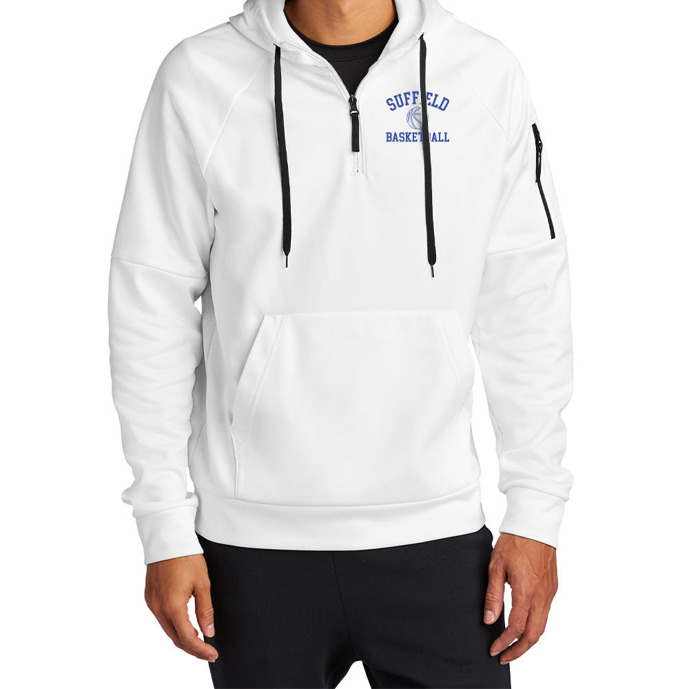 Suffield Travel "SB" Nike Therma-FIT 1/4 Zip Hoodie