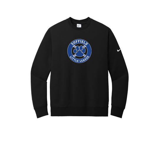 Suffield LL Adult Nike Crewneck "Circle" - NKFD9863 (color options available)