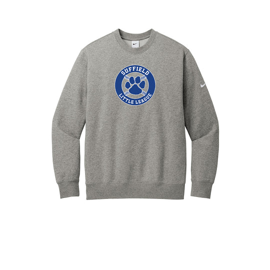 Suffield LL Adult Nike Crewneck "Circle" - NKFD9863 (color options available)