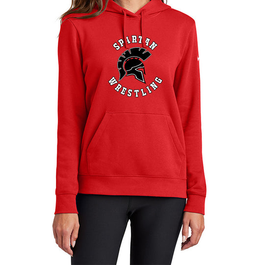 Spartan Wrestling Ladies Nike Hoodie