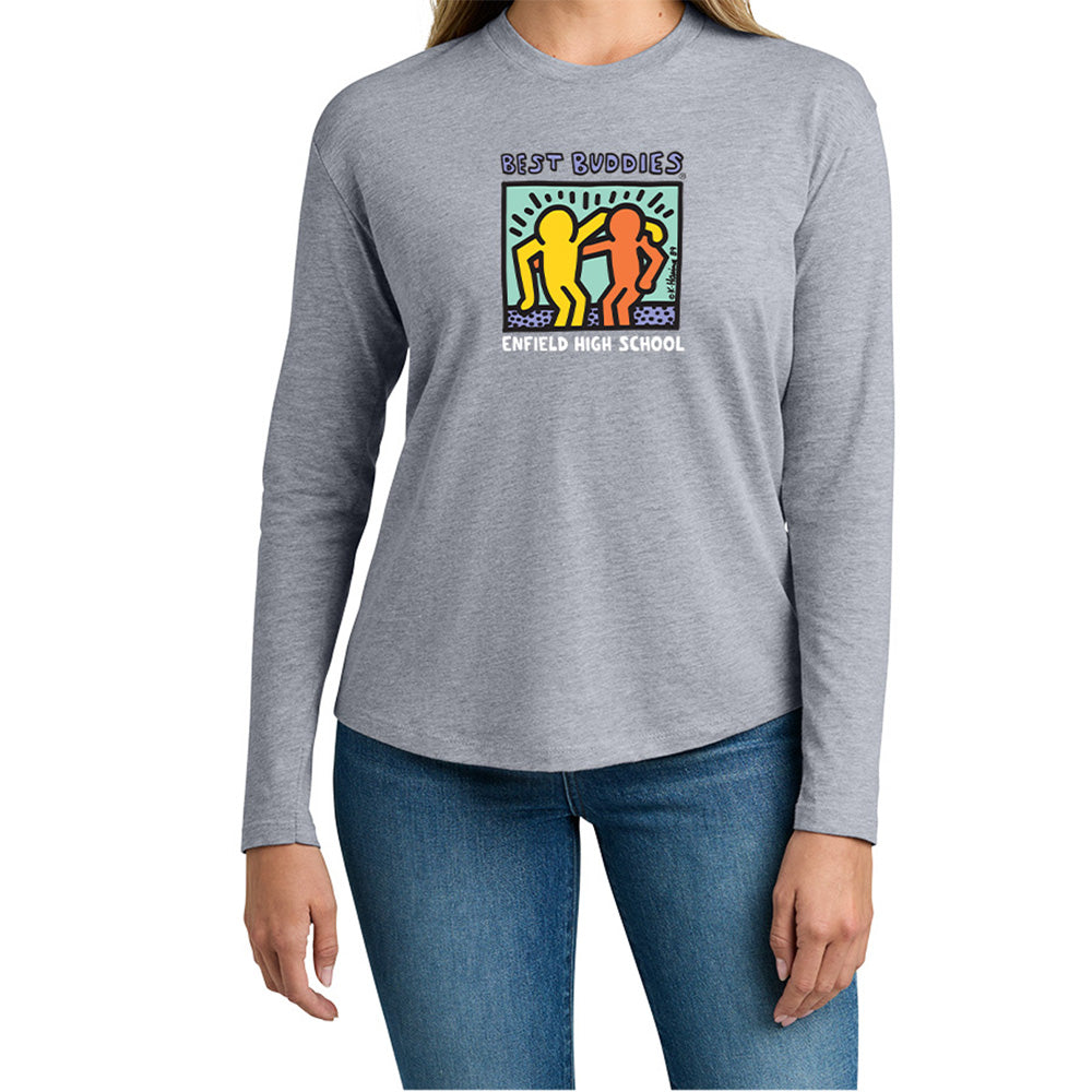 E.H.S Best Buddies Ladies Relaxed LS Tee