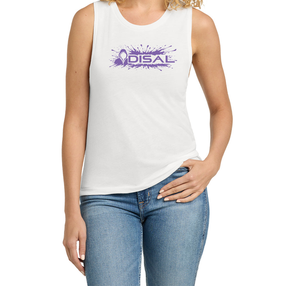 Disal Hooplandia "Splash" Ladies Muscle Tank