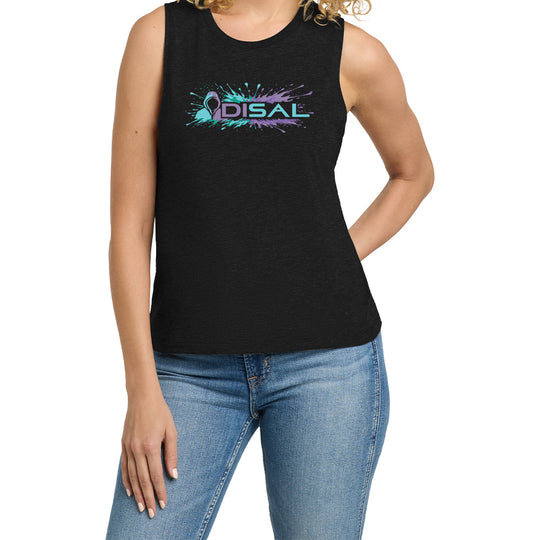 Disal Hooplandia "Splash" Ladies Muscle Tank