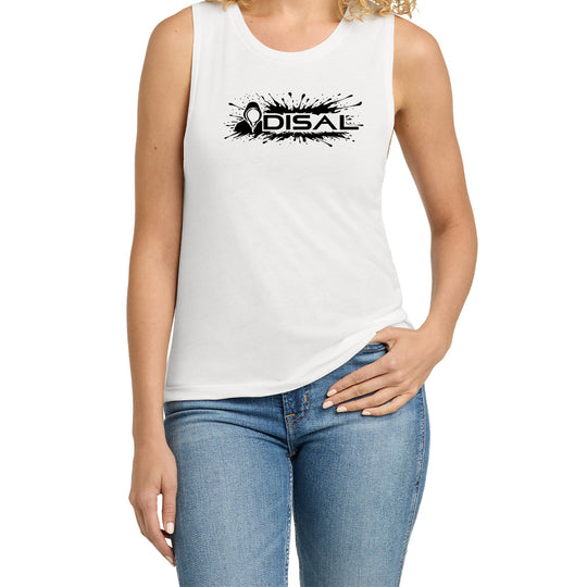 Disal Hooplandia "Splash" Ladies Muscle Tank