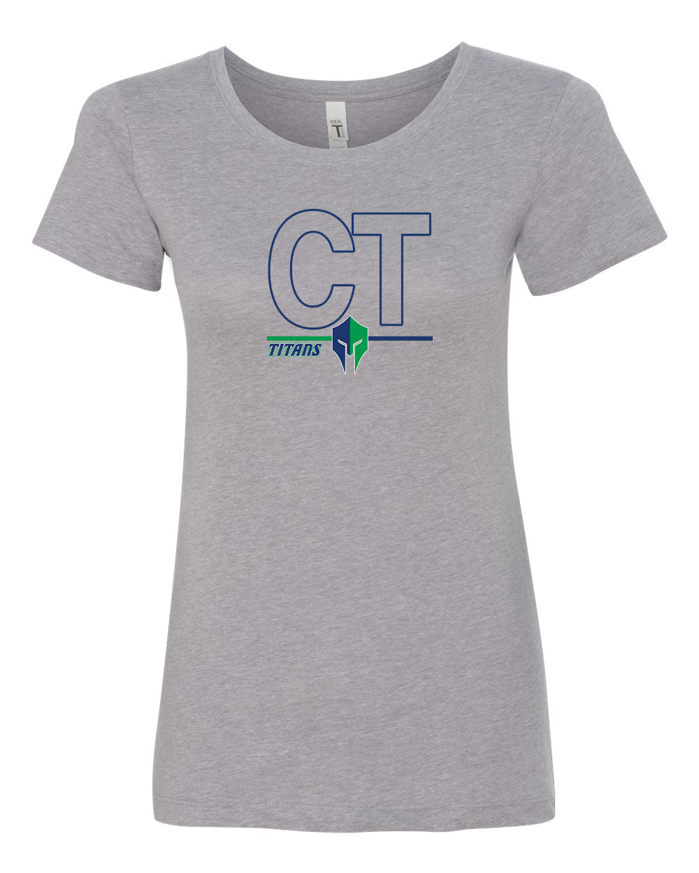 Titans Women’s 60/40 T-Shirt "CT" - 1510 (color options available)