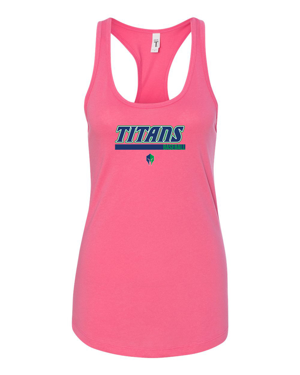 Titans Ladies Racerback Tank "Rectangle" - 1533 (color options available)