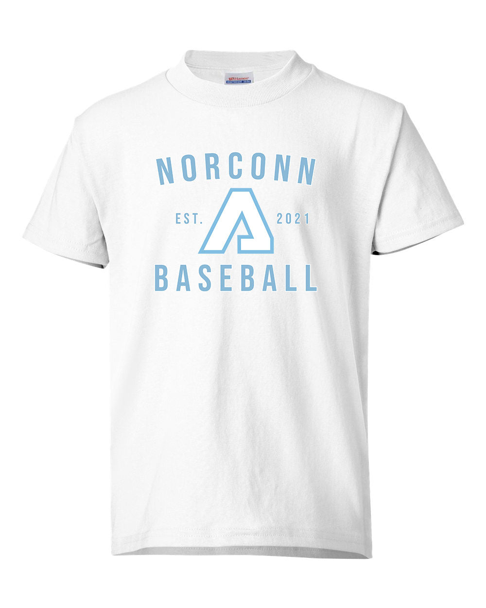 NorConn Youth T Shirt 50/50 Blend - 29BR (color options available)