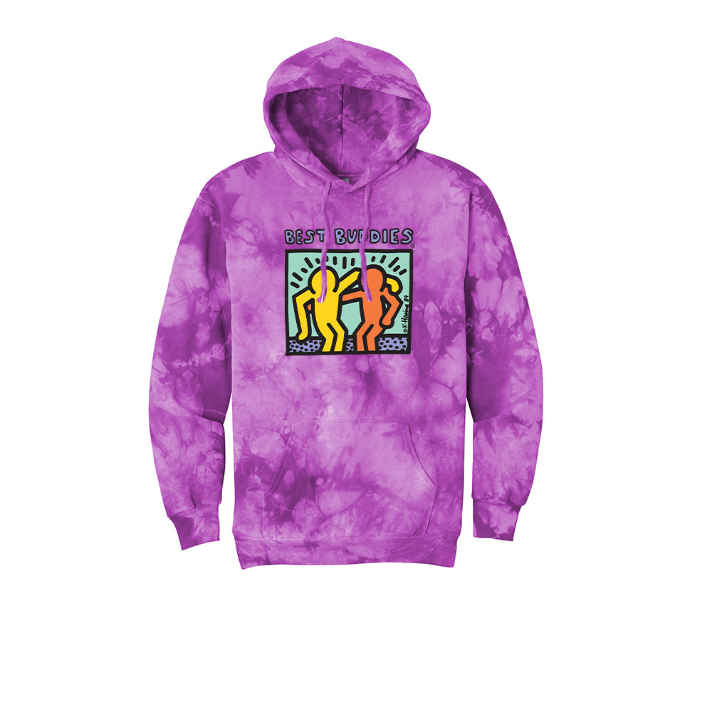 JFK Best Buddies Tie-Dye Hoodie