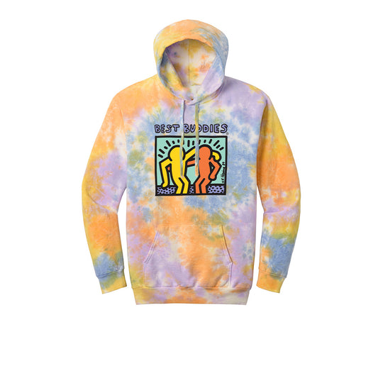JFK Best Buddies Tie-Dye Hoodie