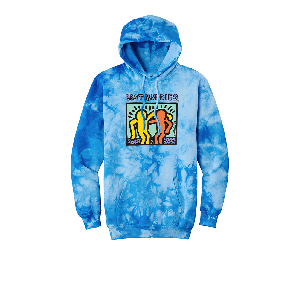 JFK Best Buddies Tie-Dye Hoodie
