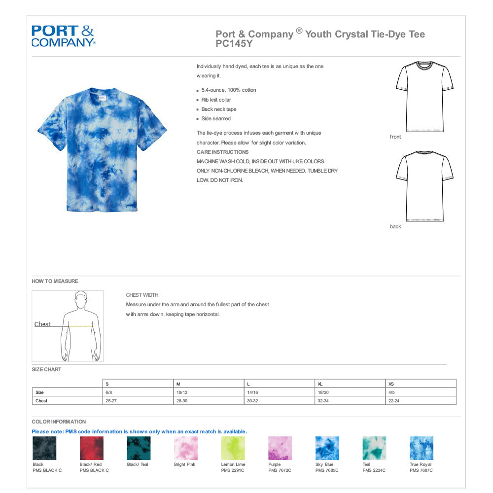 Enfield Extreme Youth Tie Dye Tee