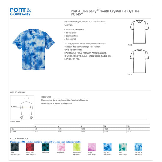 Enfield Extreme Youth Tie Dye Tee