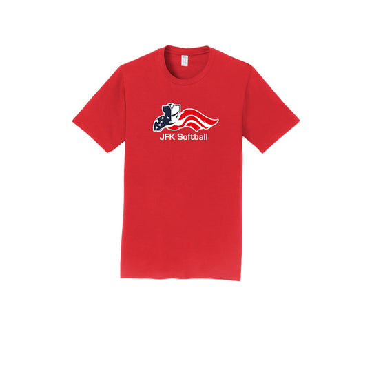 JFK Softball Adult Tee "Softball" - PC450 (color options available)