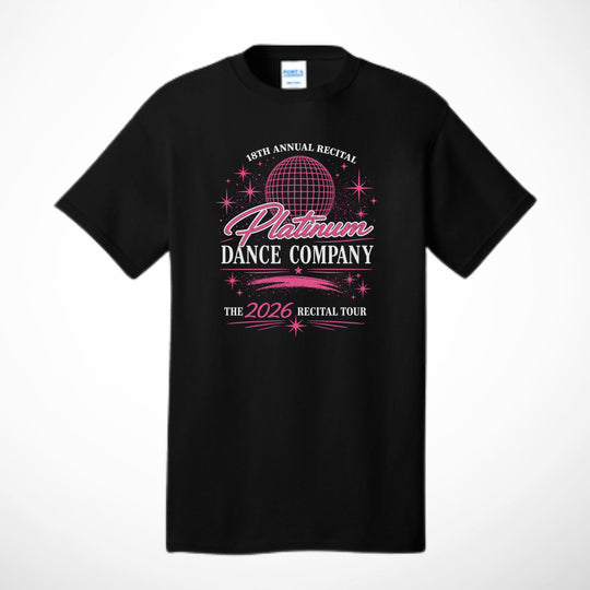 Platinum 2026 Recital Tee - ORDER BY 5/23!