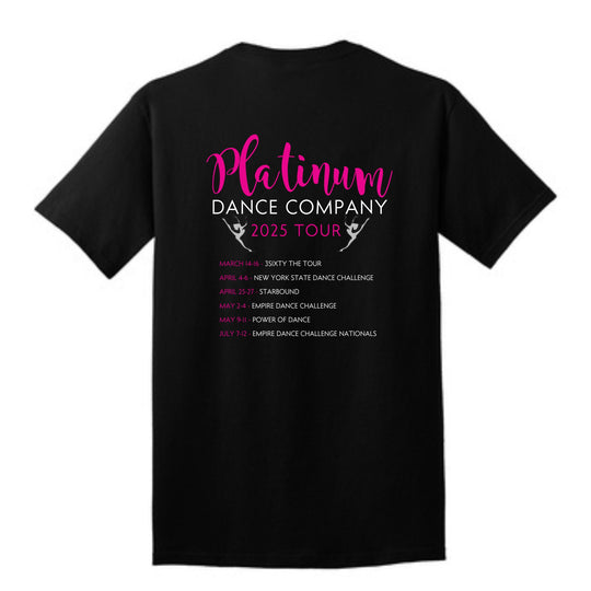 Platinum Competition Team Cotton Tee - LIMITED RELEASE!