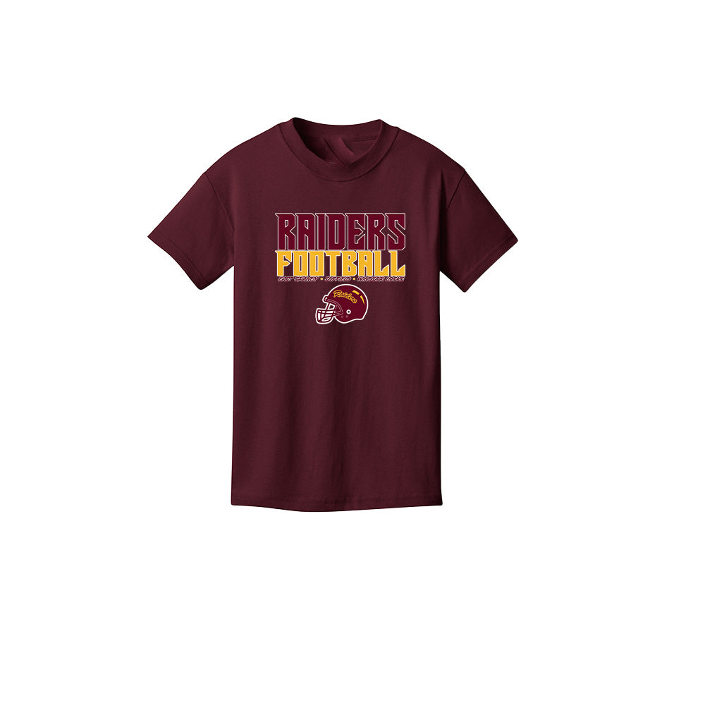 Raiders Football Youth Tee
