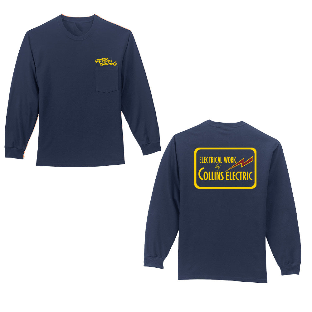 Collins Electric Work Long Sleeve Tee
