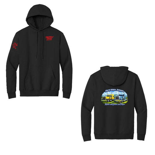 "Rollin with Justin" Fleece Hoodie