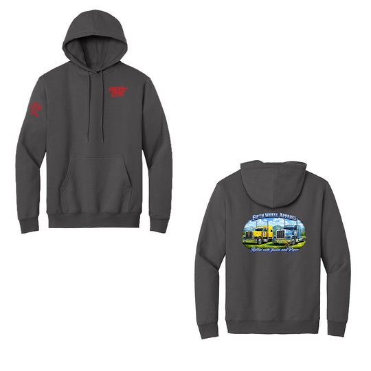 "Rollin with Justin" Fleece Hoodie