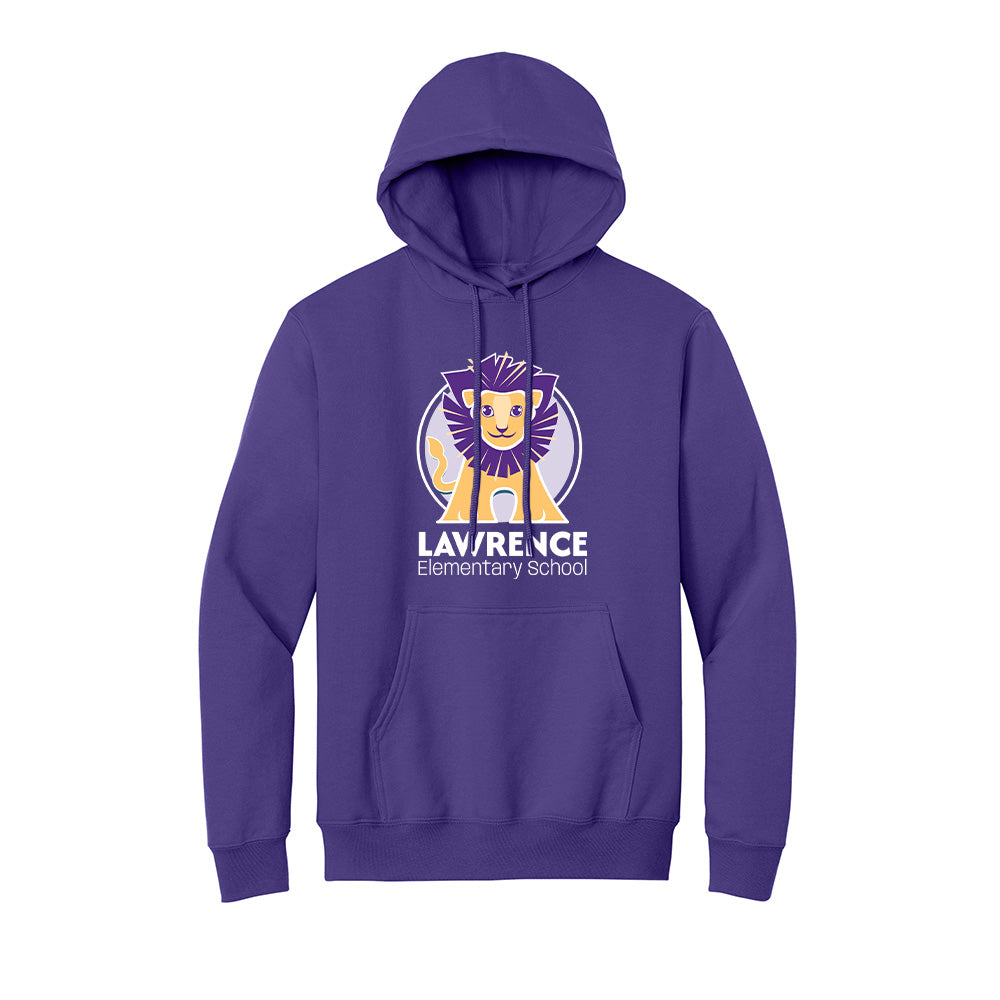 Lawrence Elementary "Lion" Fleece Hoodie