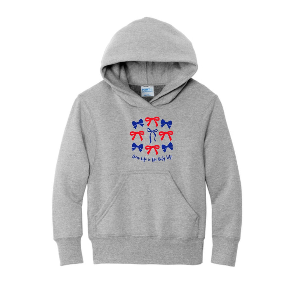 Lincroft Cheer Life Bows Youth Hoodie