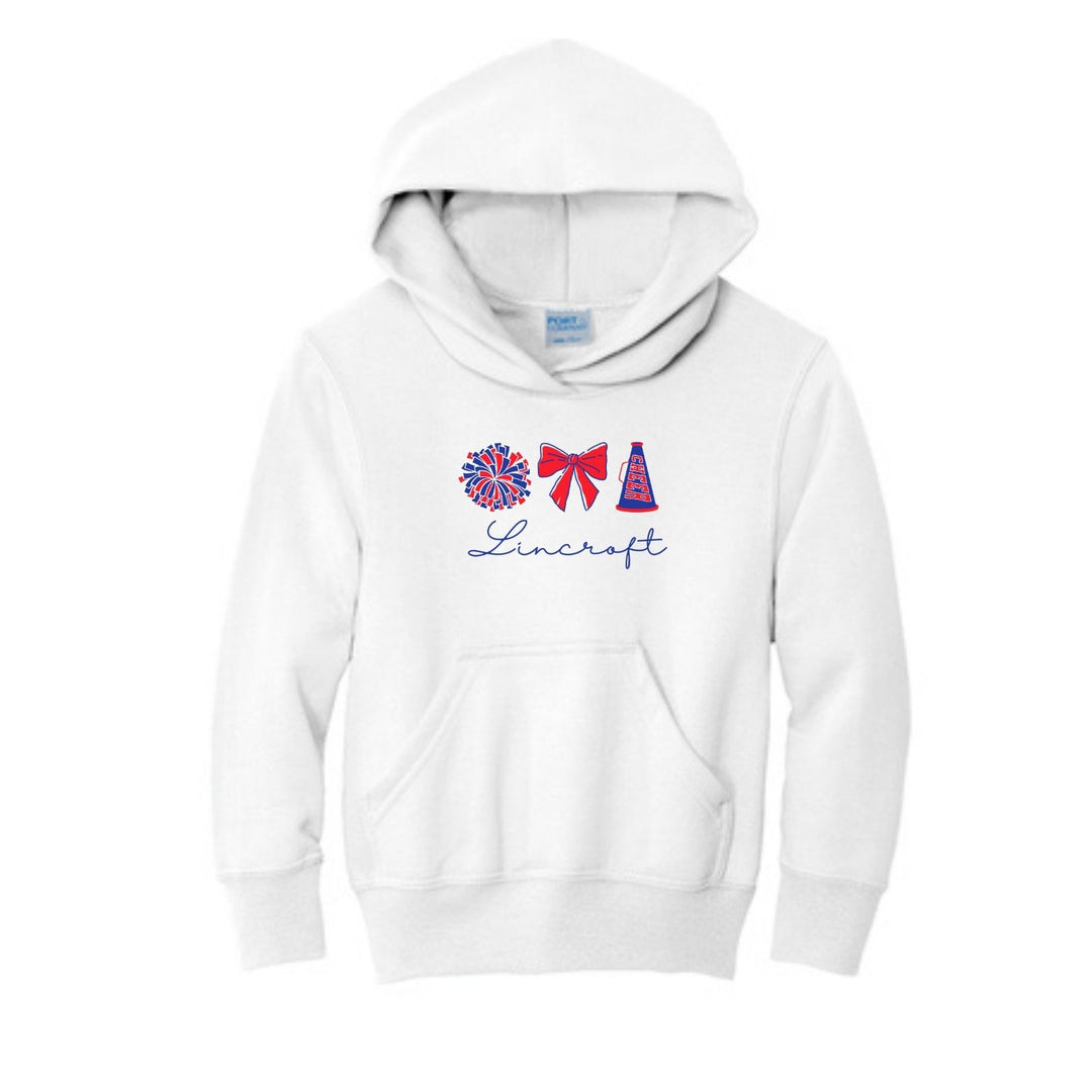 Lincroft Cheer Medley Youth Hoodie