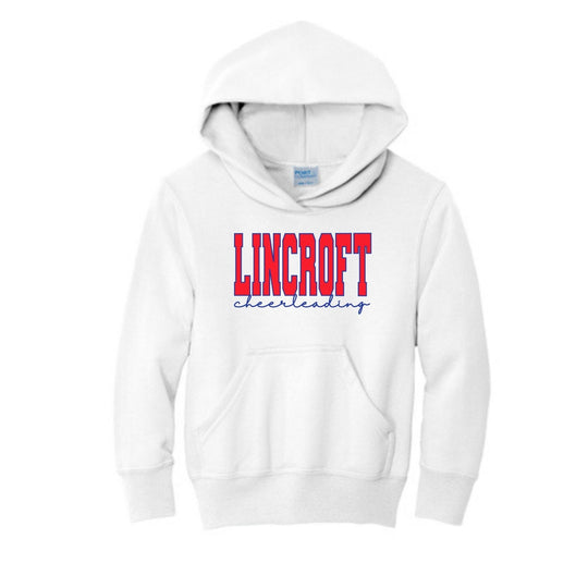 Lincroft Cheerleading Youth Hoodie
