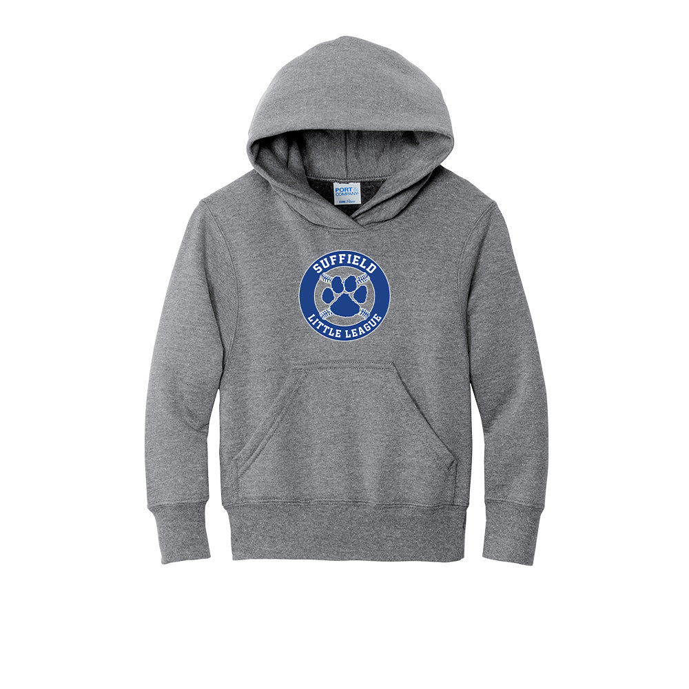 Suffield LL Youth Hoodie "Circle" - PC90YH (color options available)