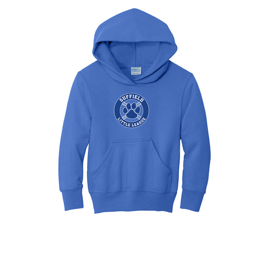 Suffield LL Youth Hoodie "Circle" - PC90YH (color options available)