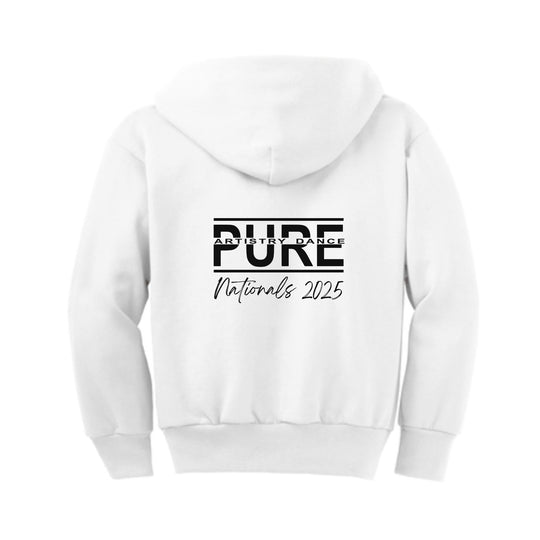 PURE Nationals Youth Zip Hoodie - ORDER BY 6/9