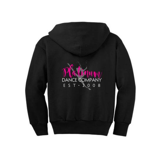 PDC w/ Dancer Youth Zip Hoodie