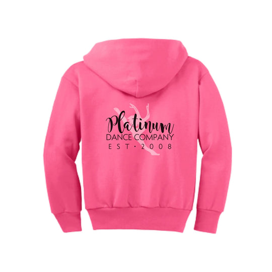 PDC w/ Dancer Youth Zip Hoodie