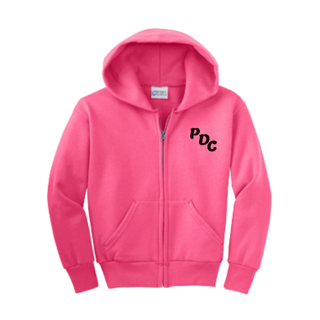 PDC w/ Dancer Youth Zip Hoodie
