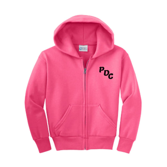 PDC w/ Dancer Youth Zip Hoodie