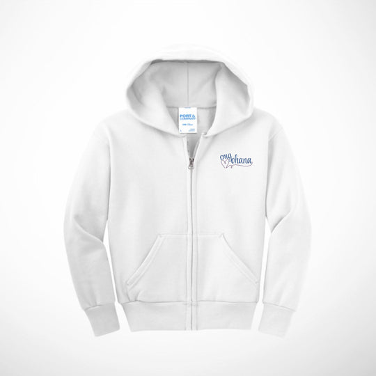 CMG Ohana Youth Zip Hoodie