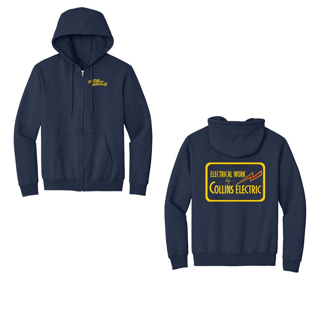 Collins Electric Fleece Full Zip Hoodie
