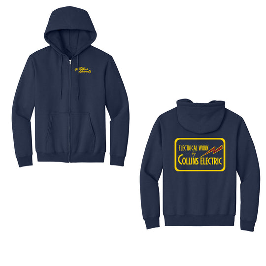Collins Electric Fleece Full Zip Hoodie