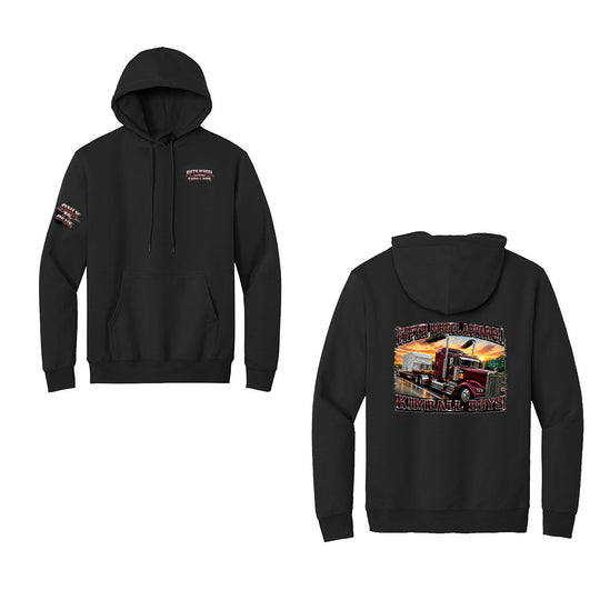 "Rollin with Kimball Boys" Fleece Hoodie