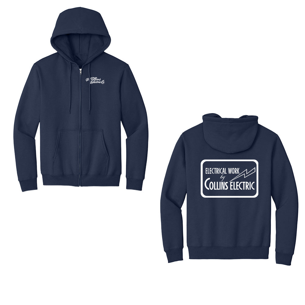 Collins Electric Fleece Full Zip Hoodie