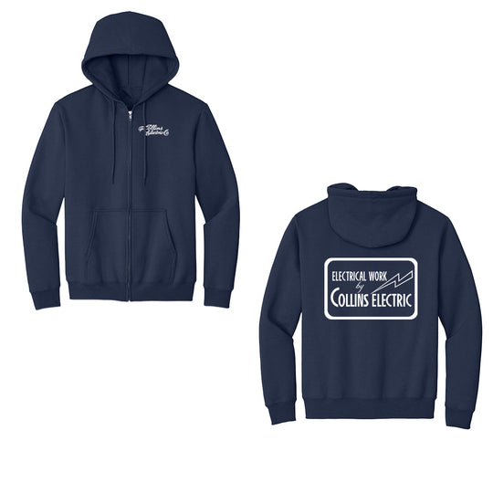Collins Electric Fleece Full Zip Hoodie