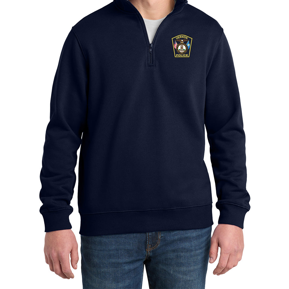 Vernon Police Sweatshirt 1/4 Zip