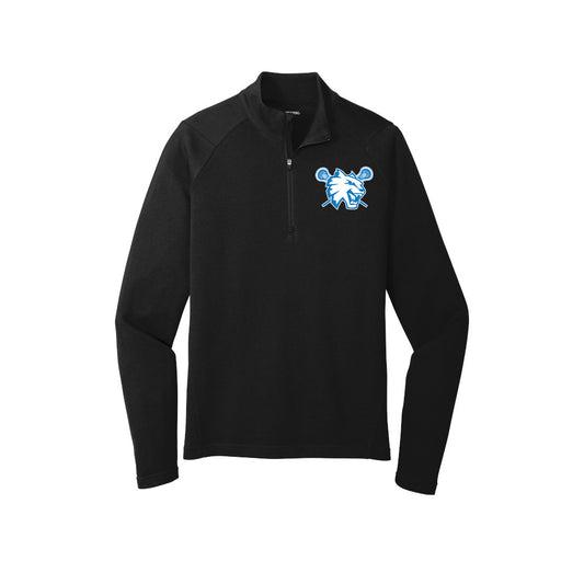 Suffield Youth Lacrosse - Adult 1/4 zip "Cat Corner" - ST273 (color options available)