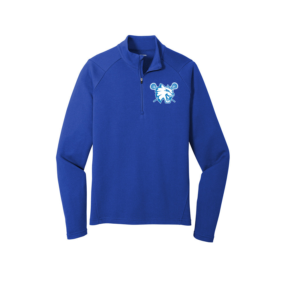 Suffield Youth Lacrosse - Adult 1/4 zip "Cat Corner" - ST273 (color options available)