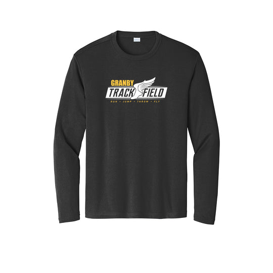 Granby High T&F Adult LS Posi-Charge Tee - ST350LS - (color options available)