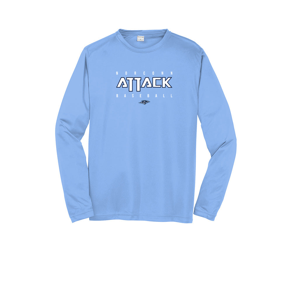 Norconn Adult LS Tech Tee "NAB" - ST350LS (color options available)