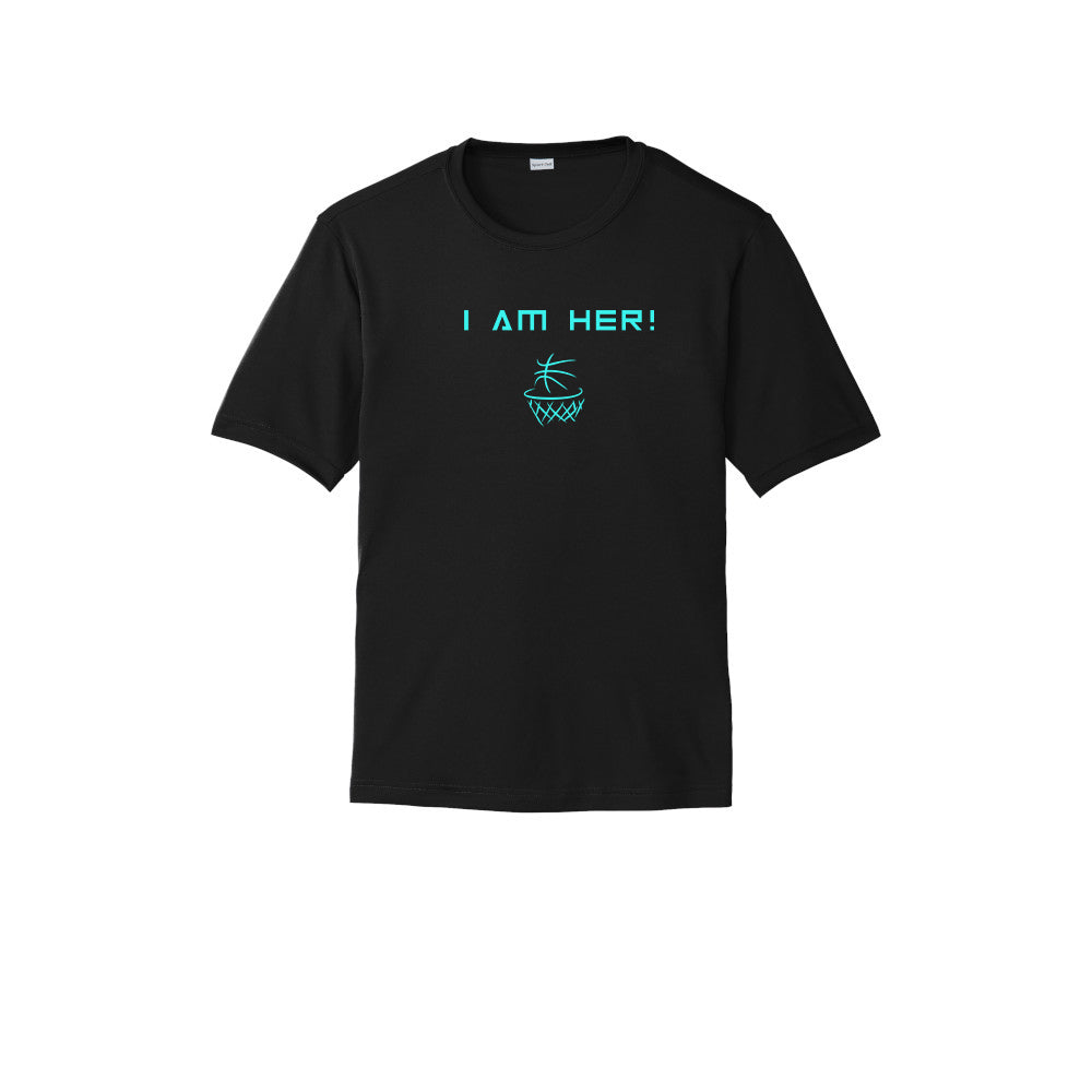 Disal Custom Tech Tee "I Am Her!" - ST350 (color options available)