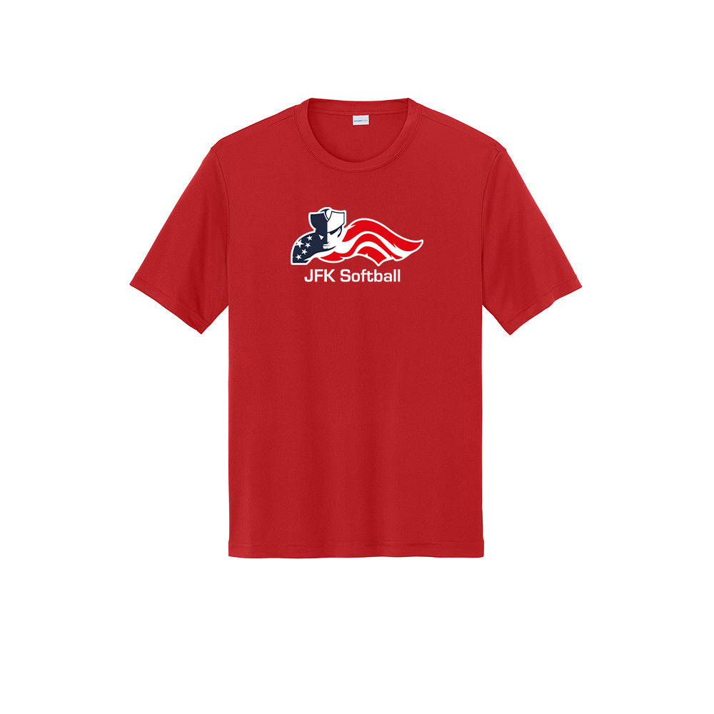 JFK Softball Adult Tech Tee "Softball" - ST350 (color options available)