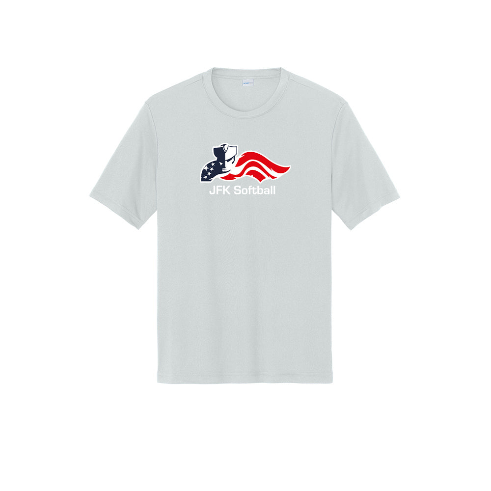 JFK Softball Adult Tech Tee "Softball" - ST350 (color options available)